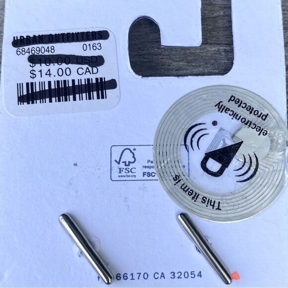 NWT New Urban Outfitters UO 444 Gold Stackable Angel Lucky Numbers Ring Size 7 - Picture 5 of 5